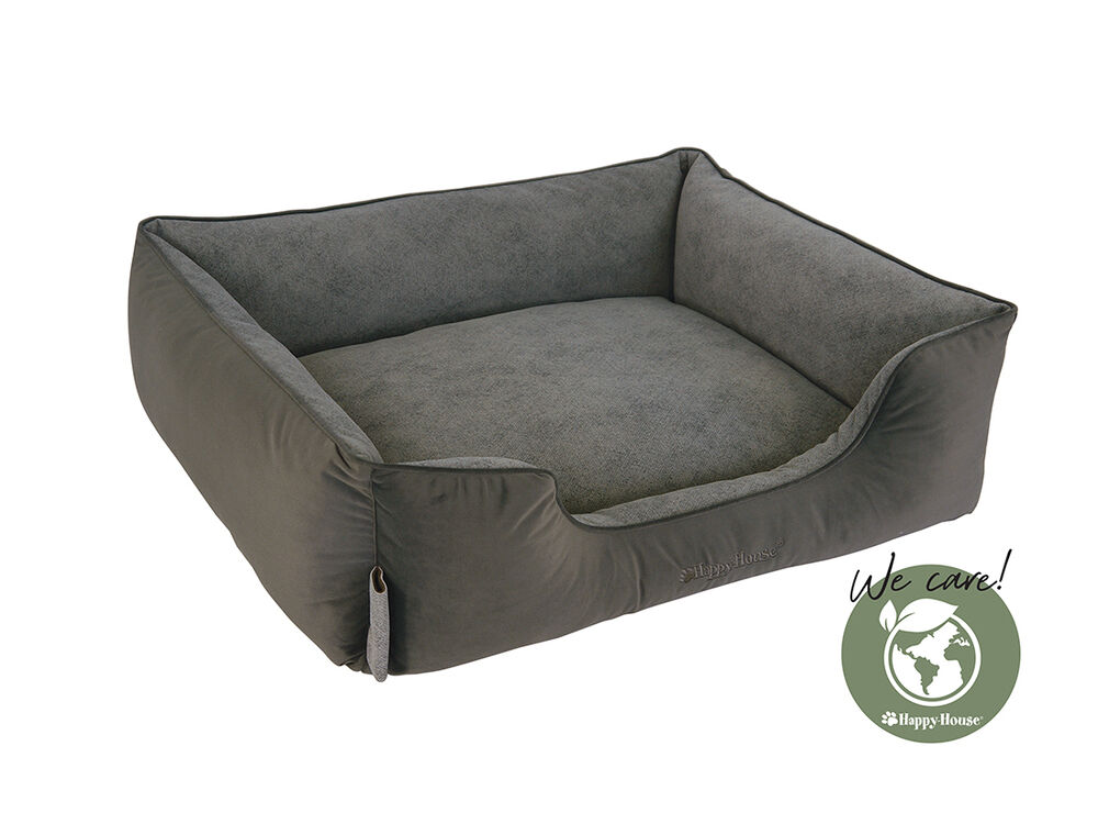 Happy-House Soft Melange Orthopedisch - Hondenmand - Grijs - 20x45x55 cm - Klein Happy-House Soft Melange Orthopedisch - Hondenmand - Grijs - 20x45x55 cm - Klein