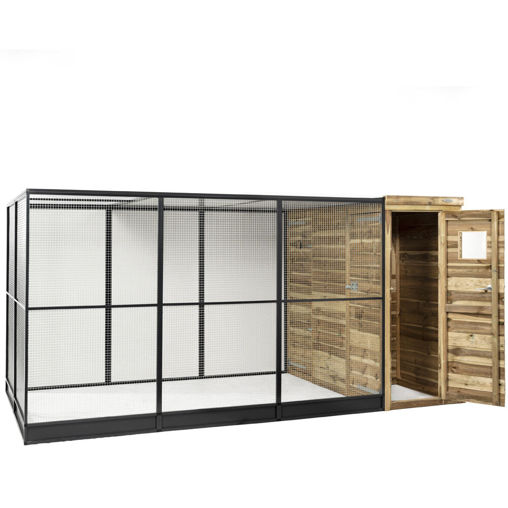 Voldux R10 - Volière - Naturel/zwart - Rechts