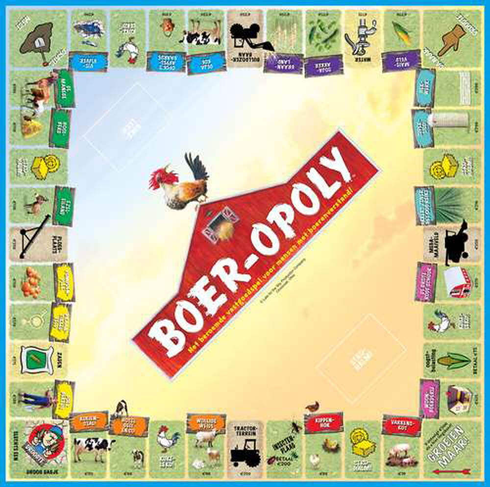 Plenty Gifts Boer opoly - Partyspel