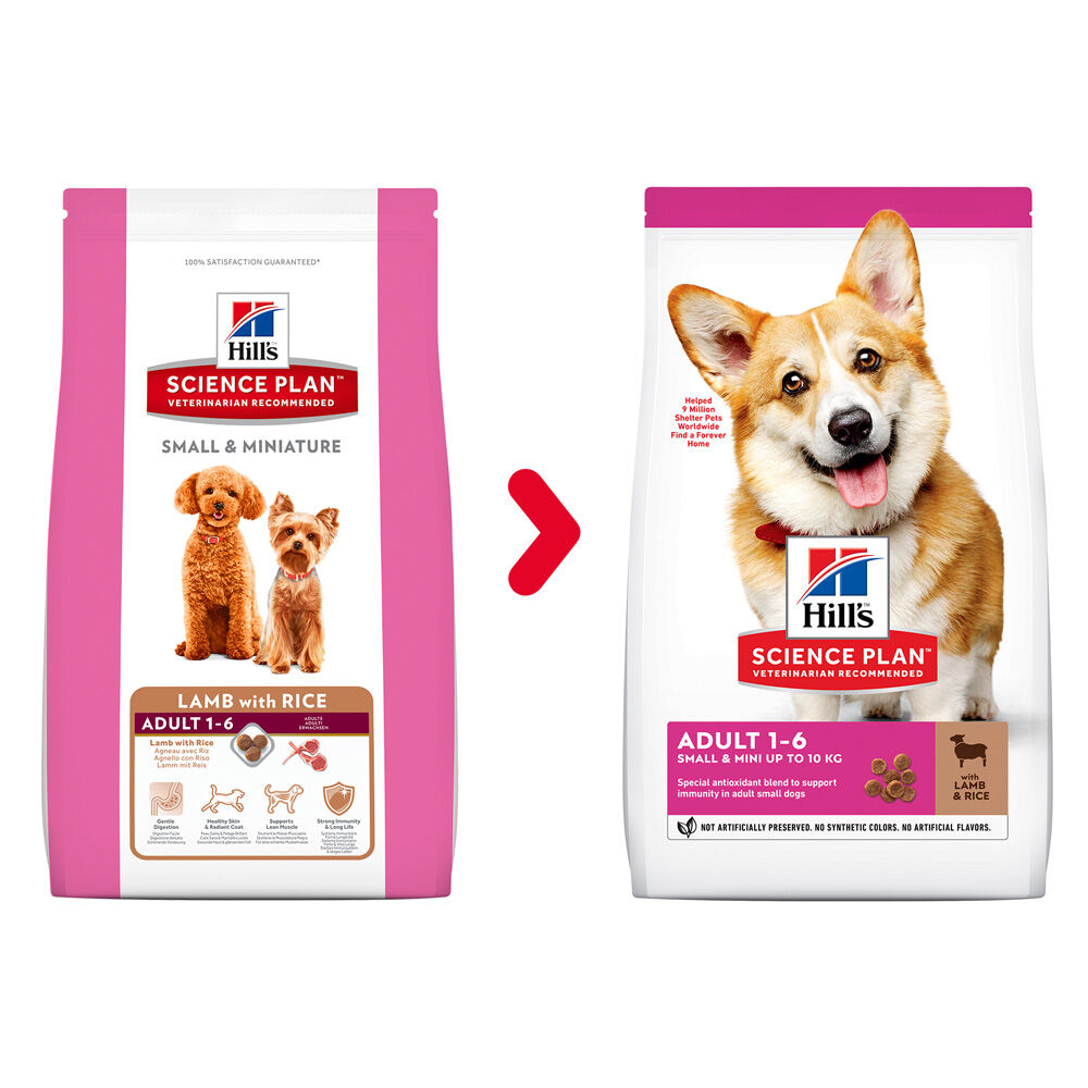 Hill's Science Plan Adult Small - Mini - Hondenvoer - 1.5 - lam