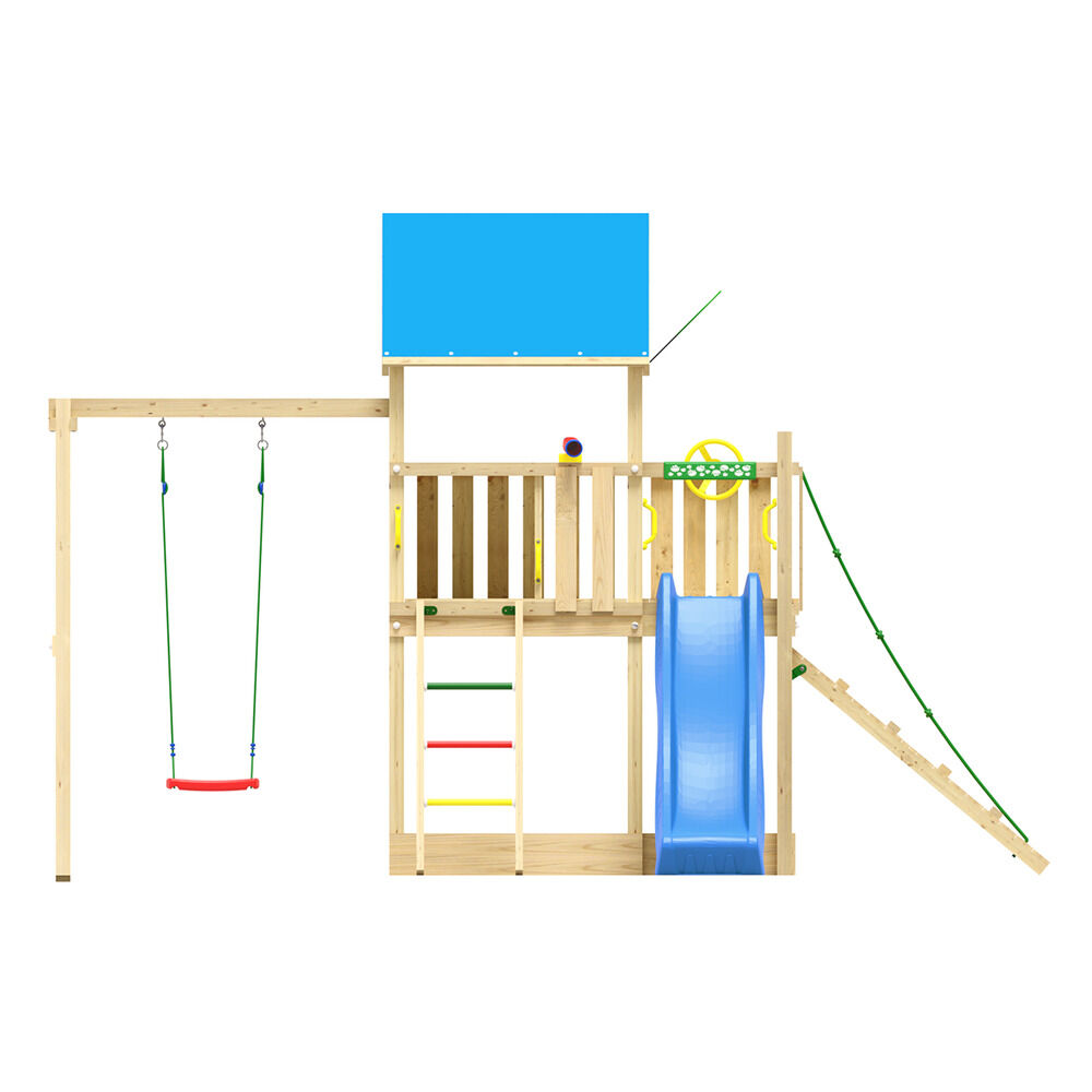 Jungle Gym Kongsberg Douglas - Speeltoestel - Blauw