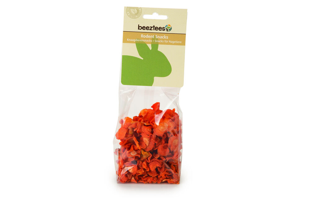 Beeztees Wortelchips - Knaagdiersnack Beeztees Wortelchips - Knaagdiersnack