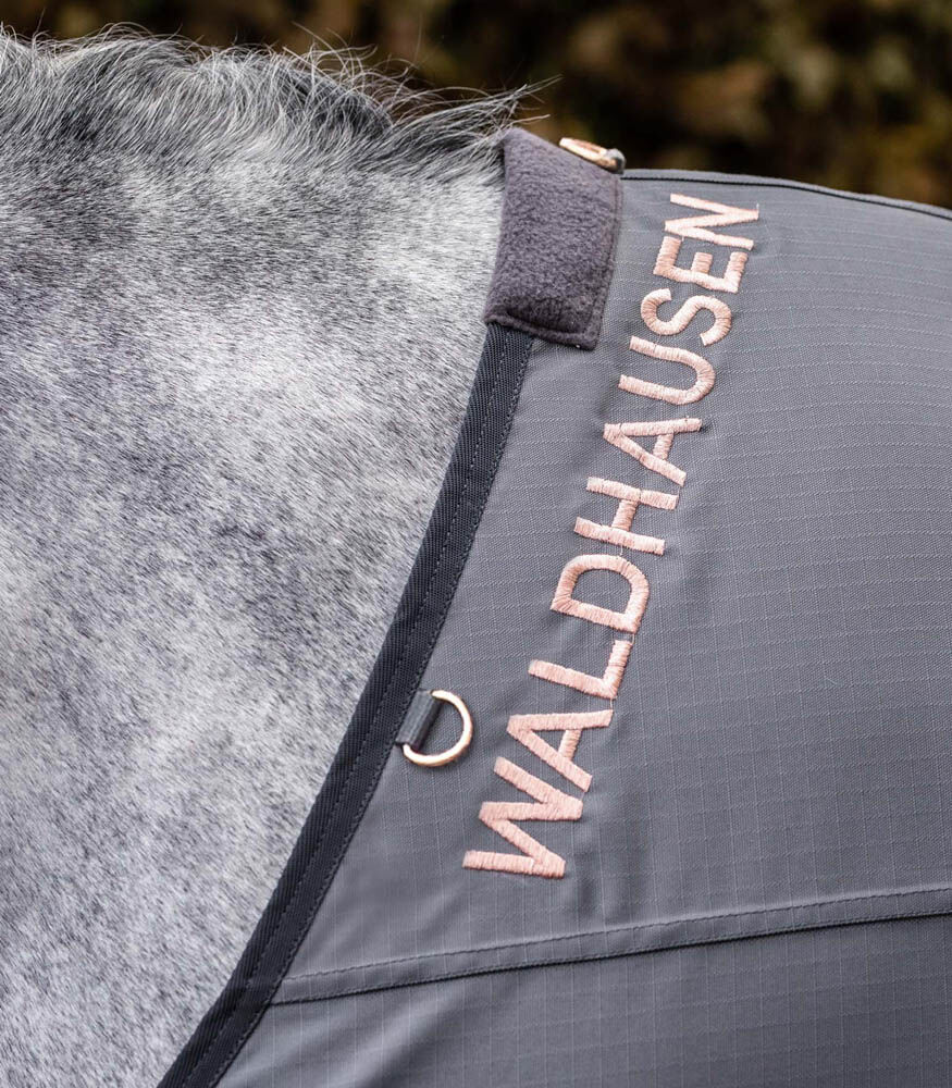 Waldhausen Comfort - Vliegendeken - Paardendeken - 1.00 cm - Grijs - 1.00 cm - 115/165 - 1.00 cm
