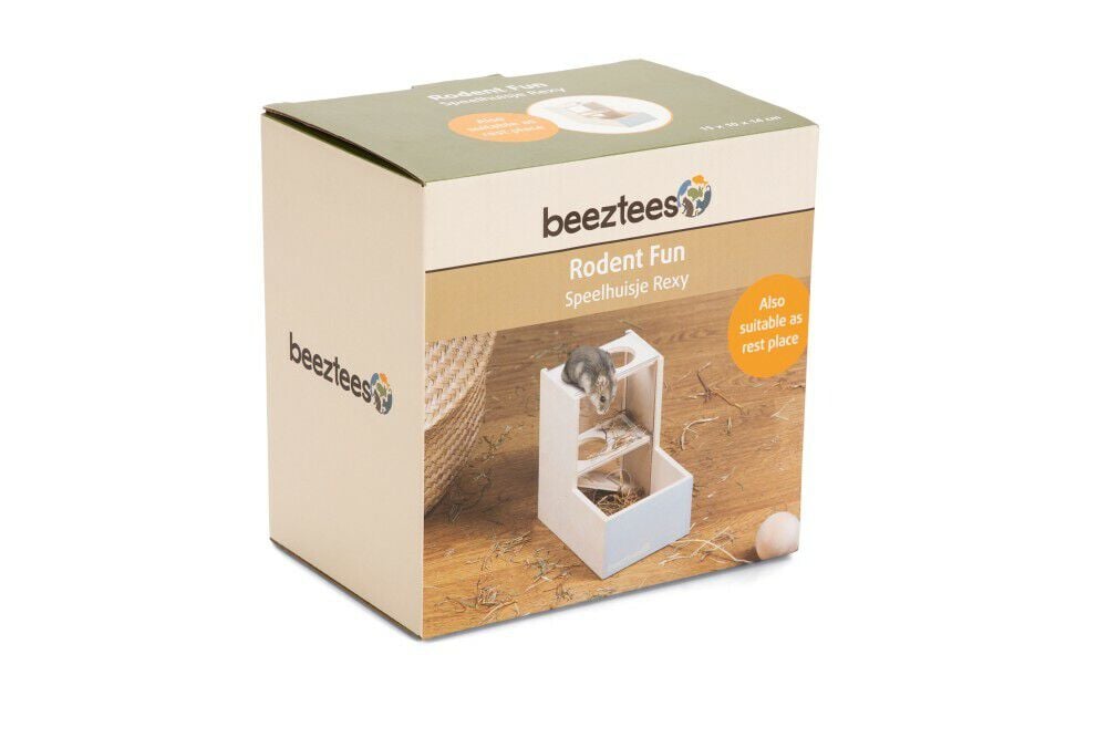 Beeztees Speelhuis  Rexy - Hamsterspeelgoed Beeztees Speelhuis  Rexy - Hamsterspeelgoed