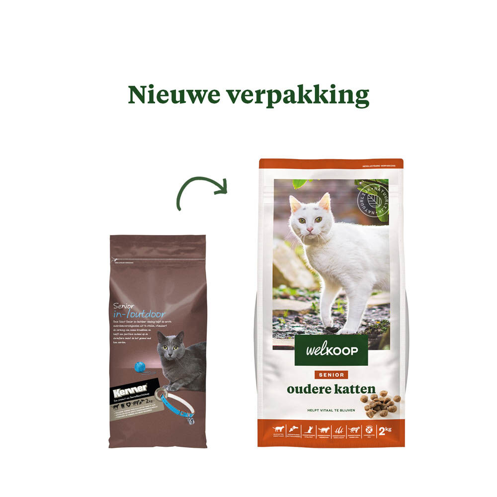 Welkoop Senior oudere katten - Kattenvoer - 2 - gevogelte Welkoop Senior oudere katten - Kattenvoer - 2 - gevogelte