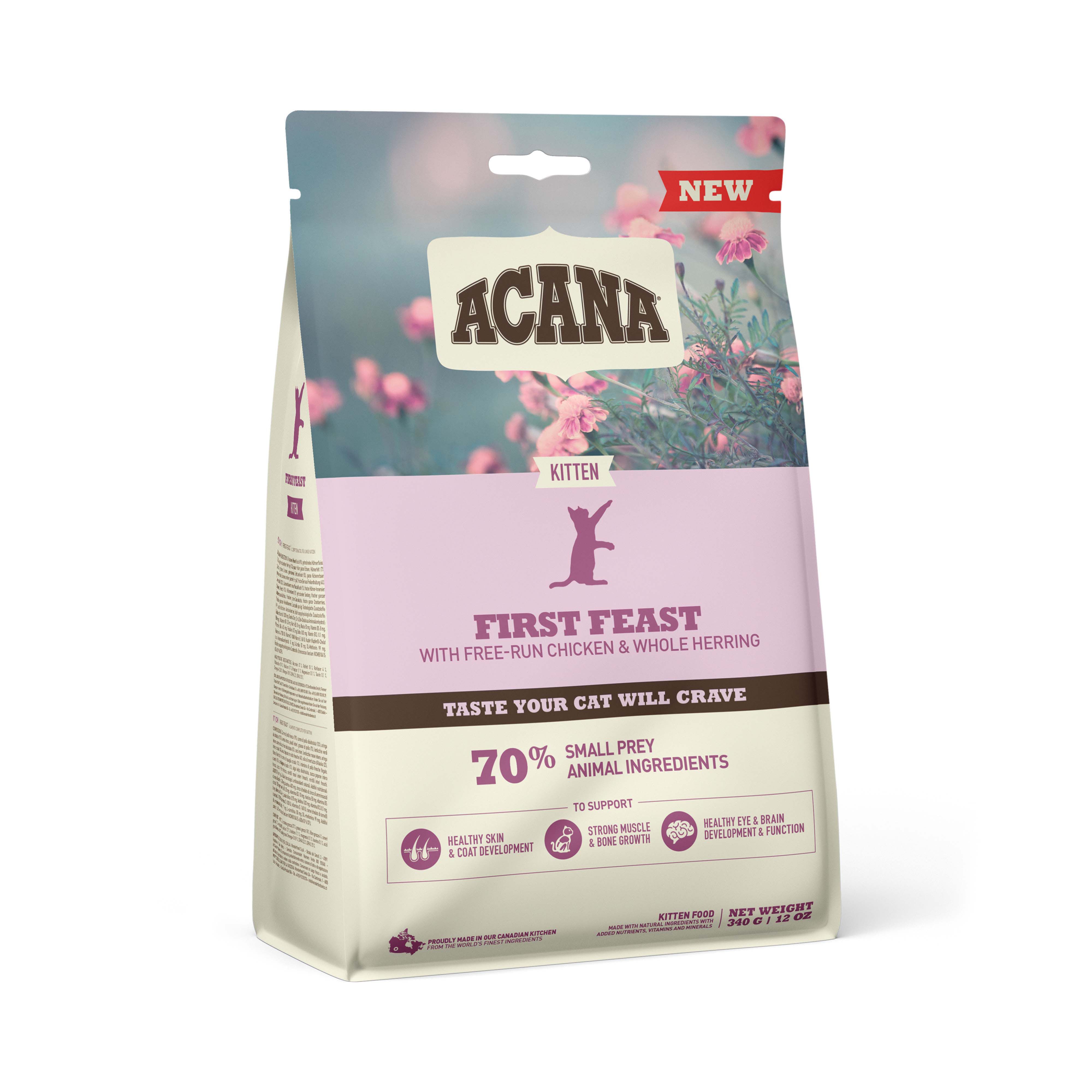 Acana First Feast Cat - Kattenvoer - 340 - haring, kip Acana First Feast Cat - Kattenvoer - 340 - haring, kip