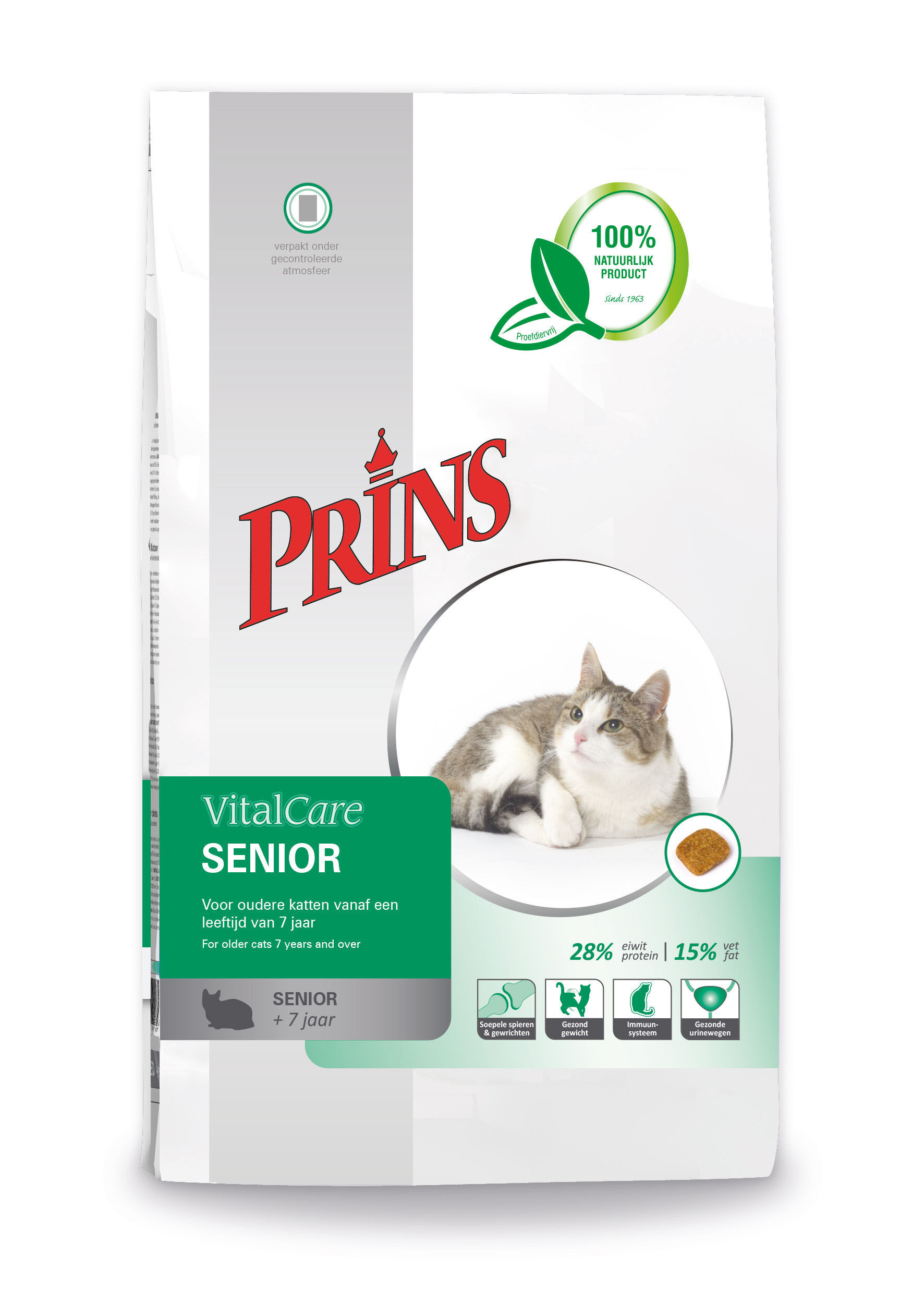Prins VitalCare - Senior - Kattenvoer - 1500.00 - gevogelte