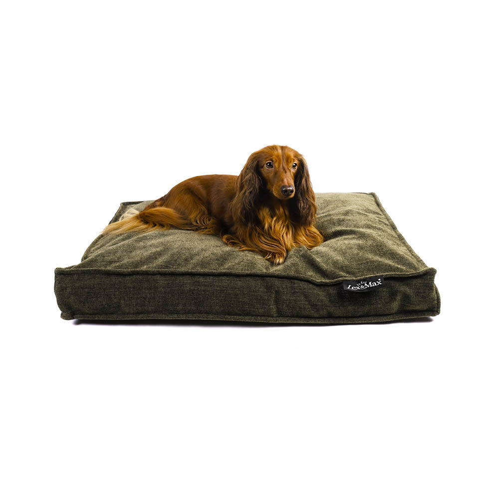 Lex & Max Stockholm - Boxbed Hond - Groen - 50x75x12 cm - S