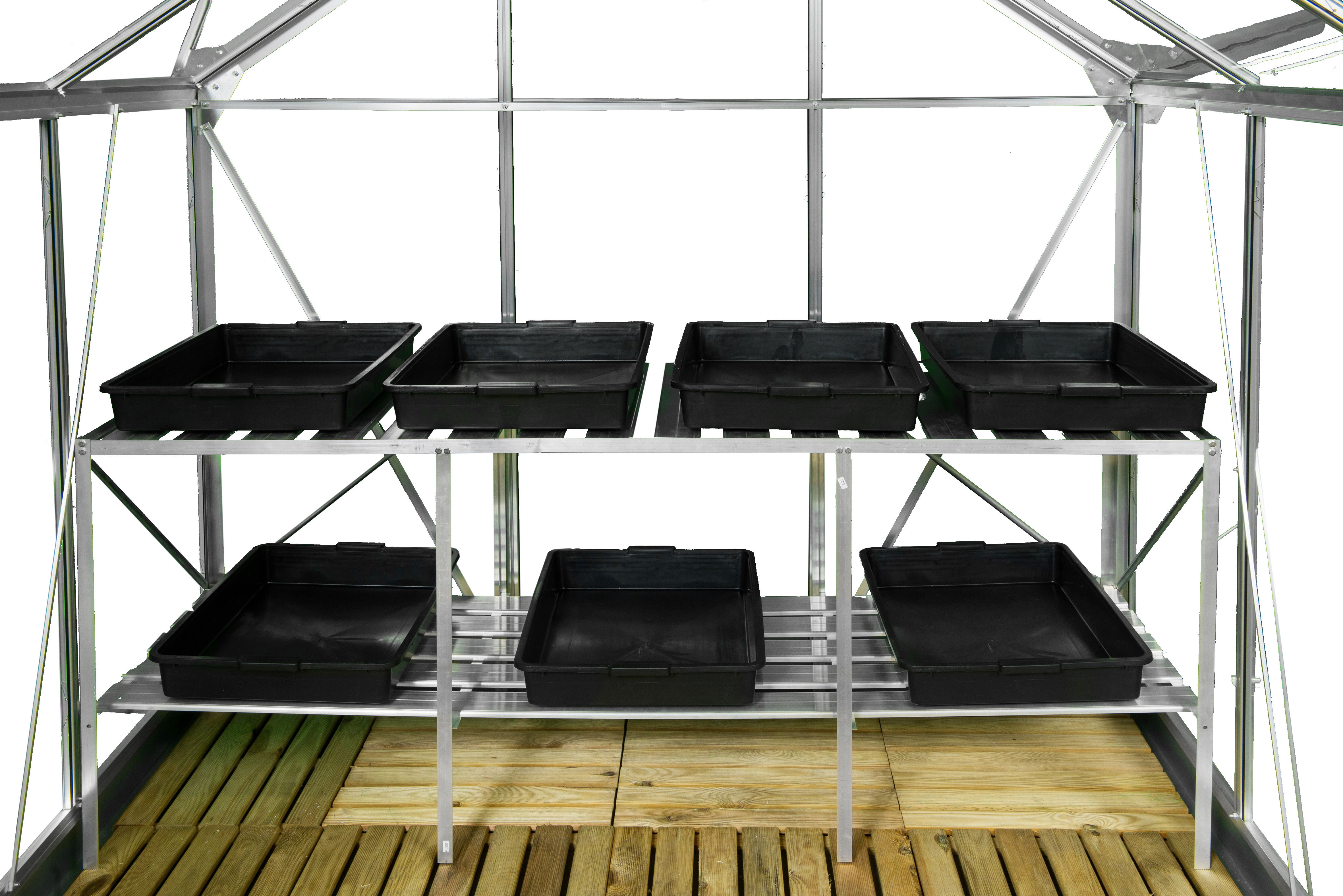 Royal Well Zaaikist 15L  - Kas accessoires - Zwart - 9x39x54 cm