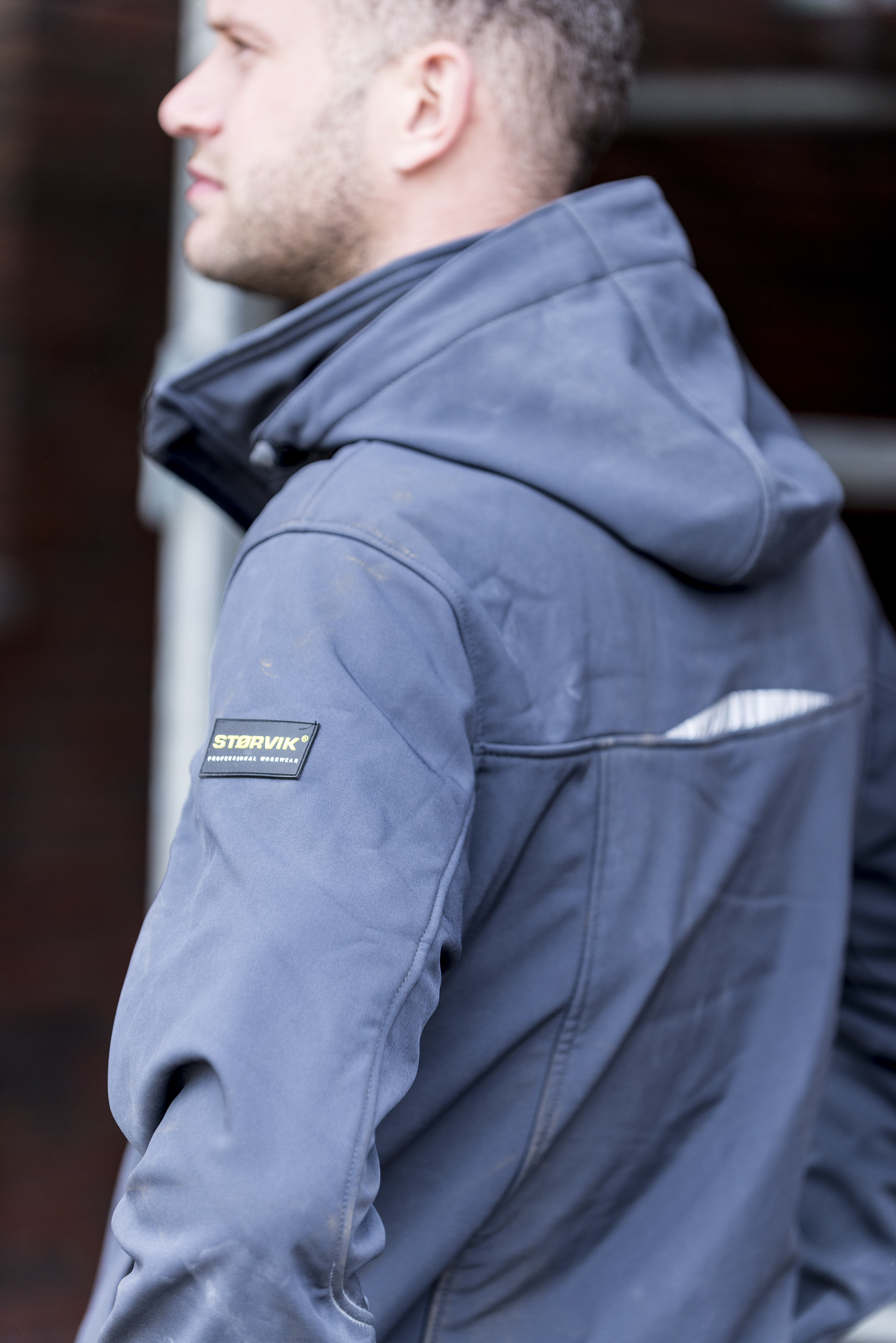 Störvik Clive Heren - Softshell - Zwart - M