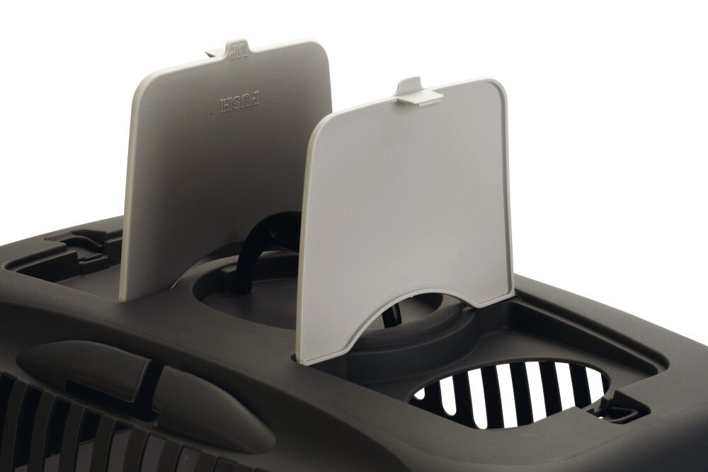 Stefanplast Gulliver 2 - Reismand - grijs - 35x36x36 cm