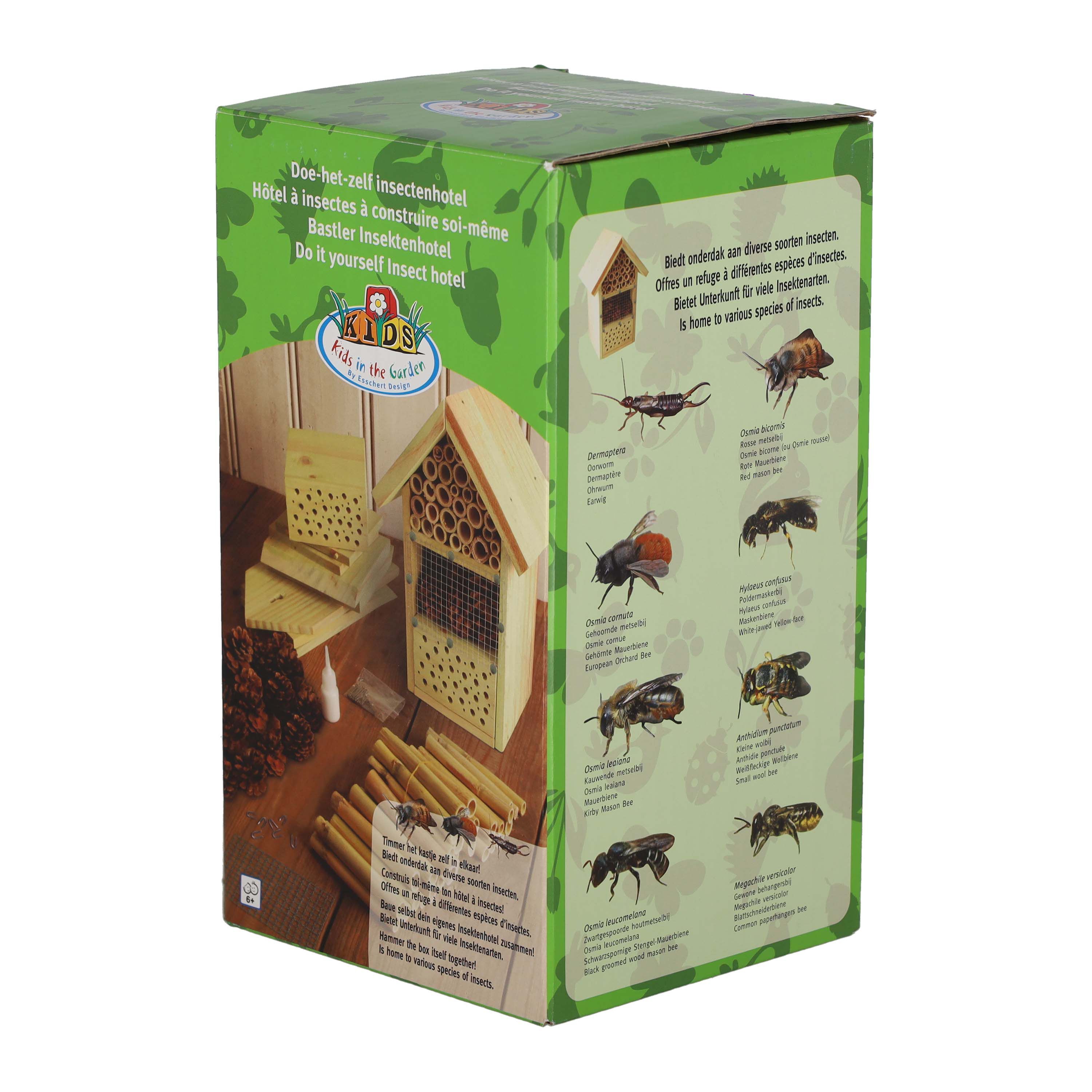 Esschert Design Doe-het-zelf Bouwpakket - Insectenhotel - Naturel
