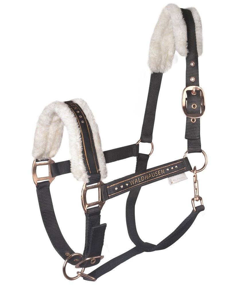 Waldhausen Elegant - Halster - Zwart Roze - Pony