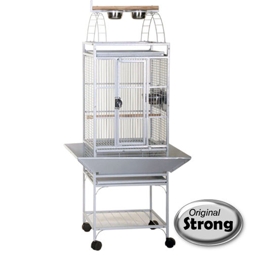 STRONG Villa Helios - Papegaaienkooi - 144.00 cm - Wit - 69.00 cm - 69.00 cm