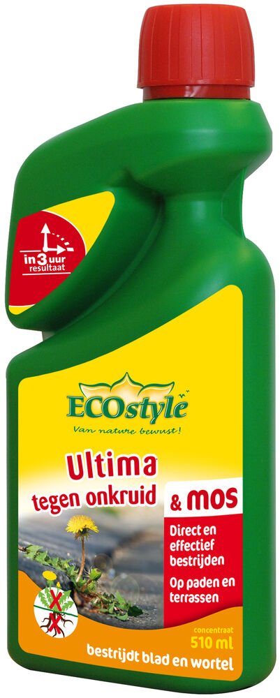 ECOstyle Ultima onkruid- en mos concentraat - onkruid- en mosbestrijder ECOstyle Ultima onkruid- en mos concentraat - onkruid- en mosbestrijder