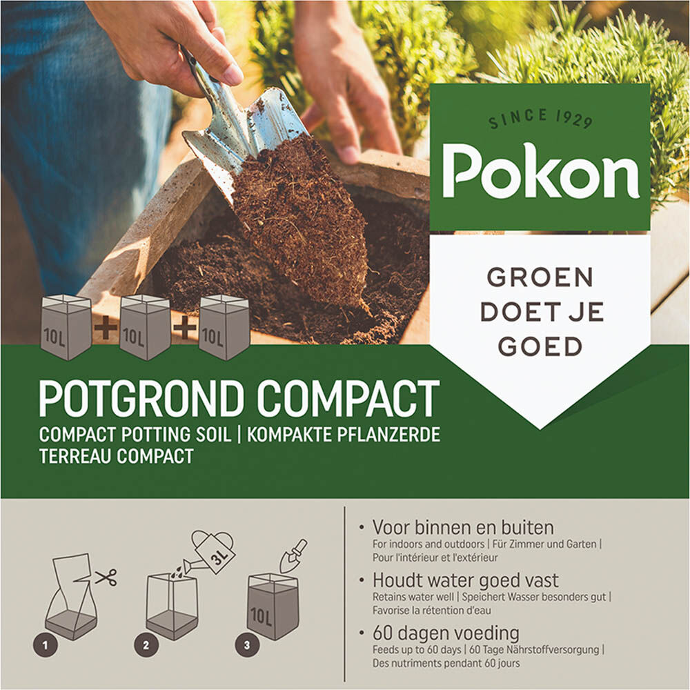 Pokon Kokos compact - Potgrond - 30