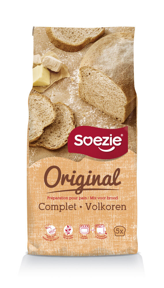 Soezie Original Volkorenbrood - Broodmeel Soezie Original Volkorenbrood - Broodmeel