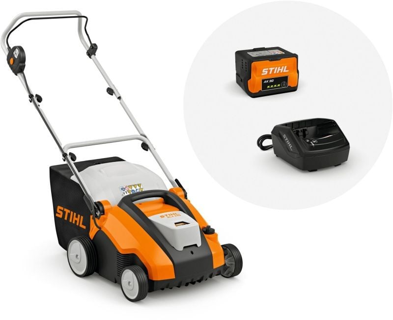 STIHL RLA 240 Set - Verticuteermachine (incl. acu en lader) STIHL RLA 240 Set - Verticuteermachine (incl. acu en lader)