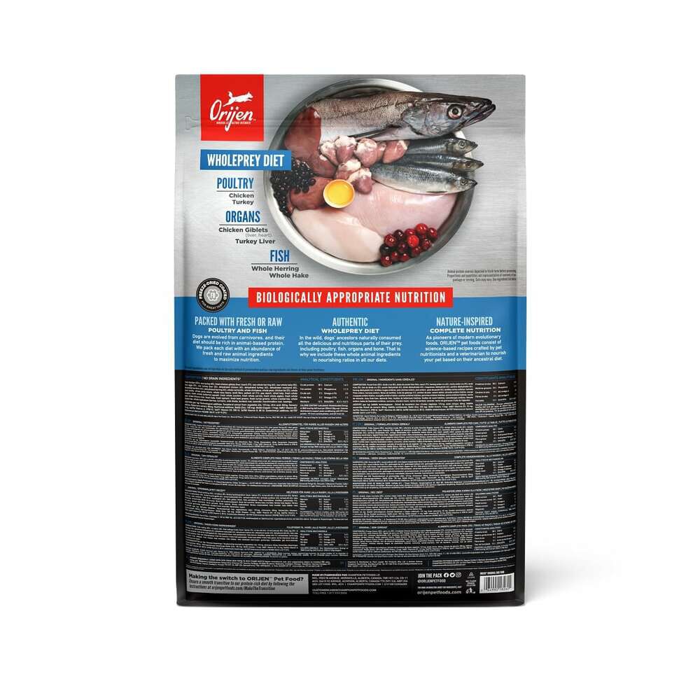 Orijen Original Dog Whole Prey - Hondenvoer - 6 - kip