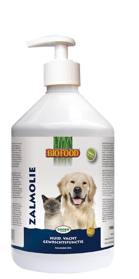 BF Petfood Zalmolie - Huid, Vacht, Gewrichten - Hond en Kat BF Petfood Zalmolie - Huid, Vacht, Gewrichten - Hond en Kat