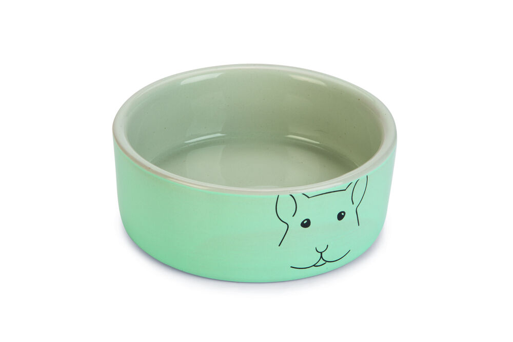 Beeztees Cavia - Voerbak - Mint - 4.2x11.3x11.3 cm Beeztees Cavia - Voerbak - Mint - 4.2x11.3x11.3 cm
