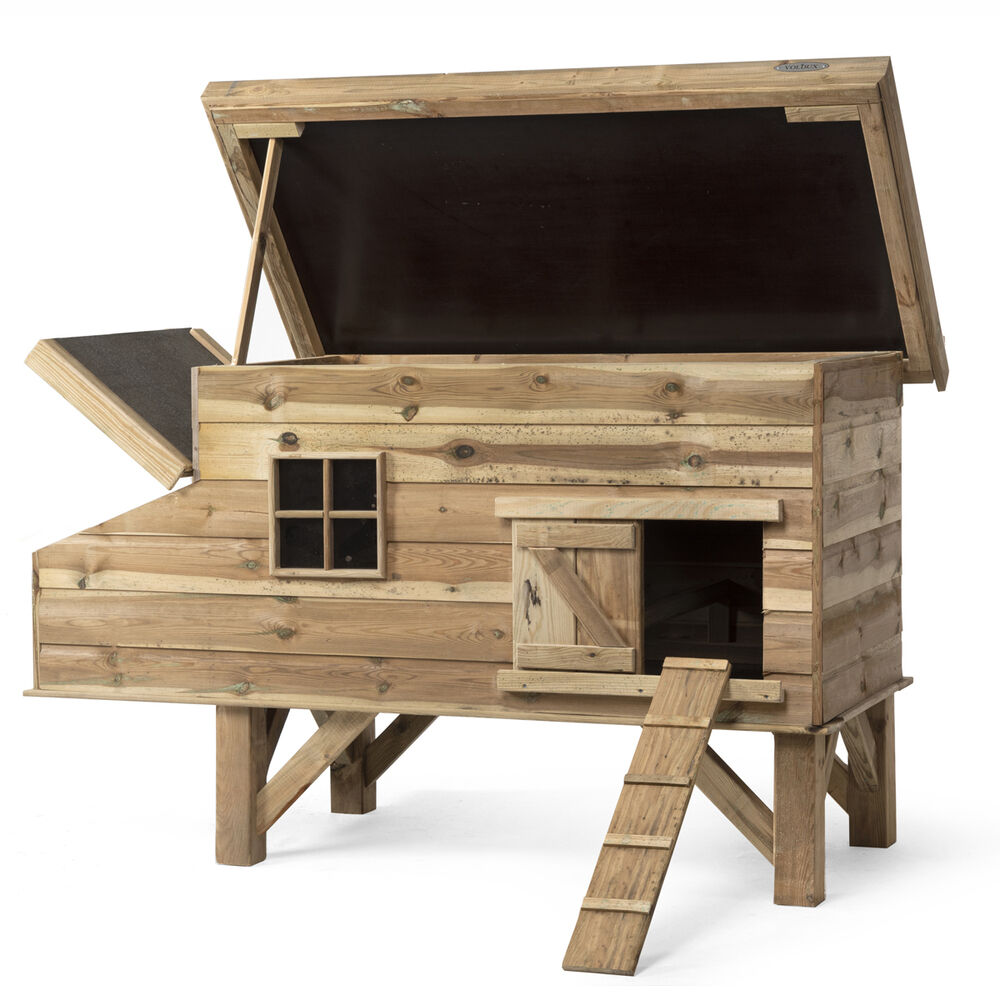 Voldux Finn - Kippenhok - 110.00 cm - Naturel - 190.00 cm - 88.00 cm