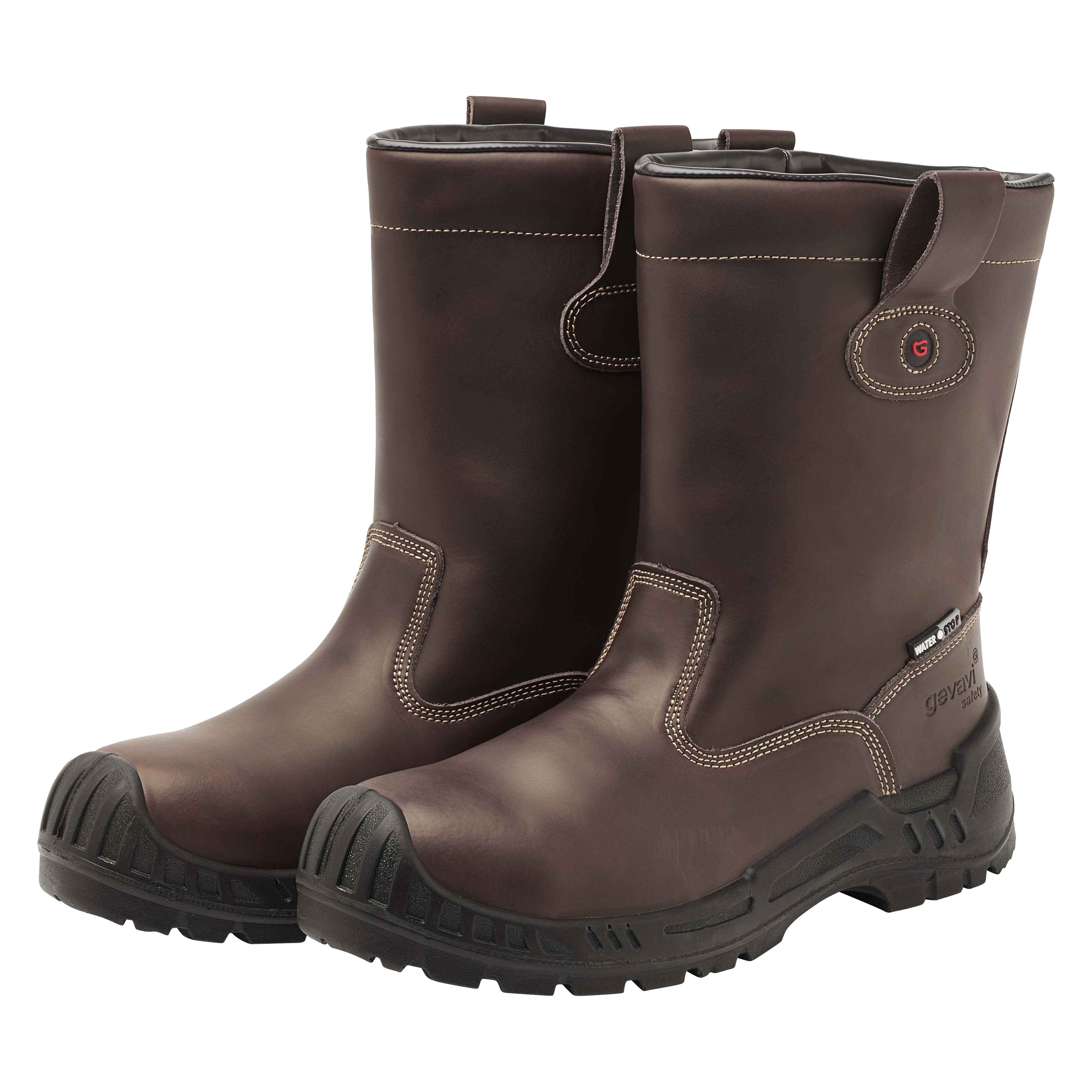 Gevavi GS91 Bari - Werklaarzen - Donkerbruin - 40