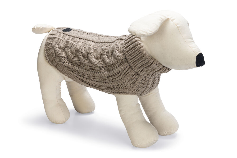 Designed By Lotte Haida - Hondentrui - beige - 20 cm - 2XS