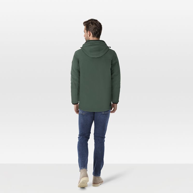Kjelvik Thom - Softshell jas - 2XL - Groen