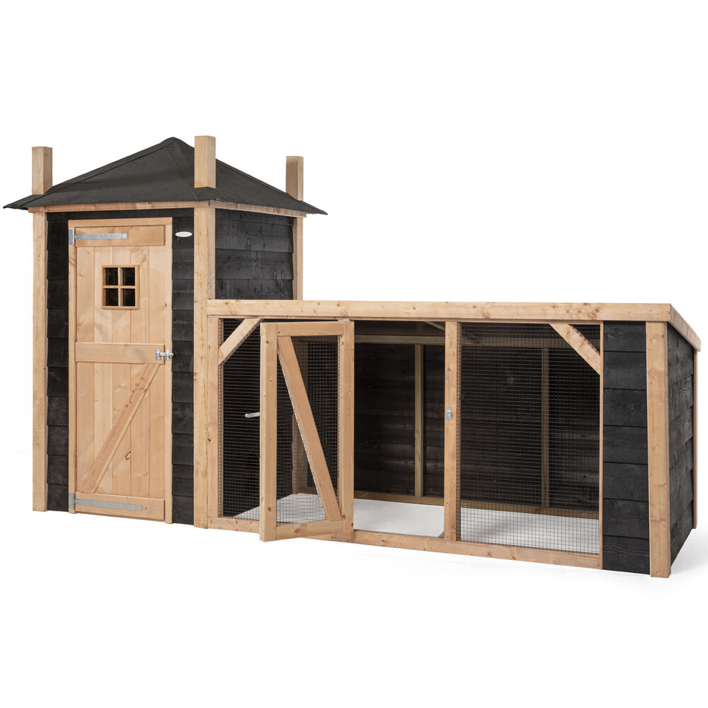Voldux Hooiberg Gijs - Kippenhok - Naturel/zwart