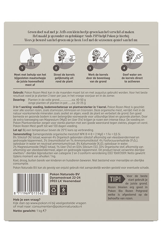 Pokon Rozen voeding - Siertuinmeststof - 1