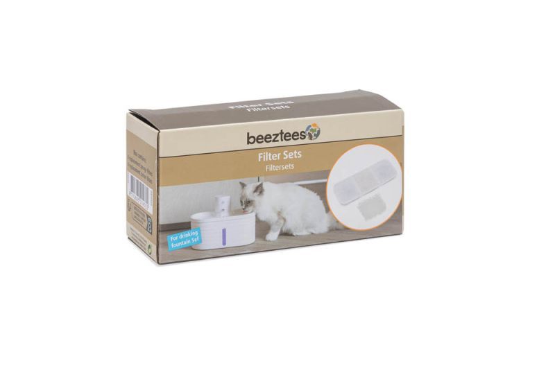 Beeztees Sef - Fonteinfilters - Wit - 6.6x13.6x5 cm