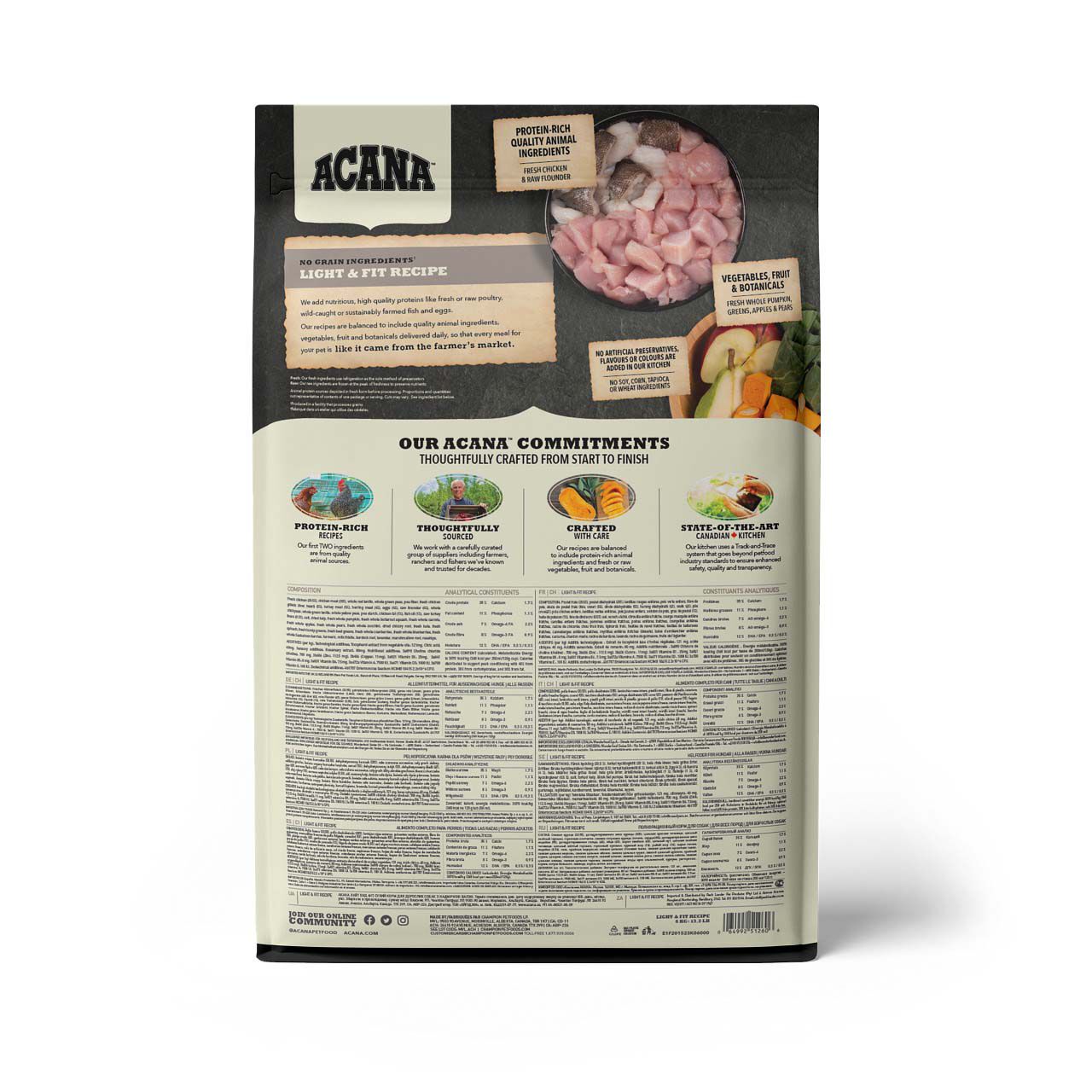 Acana Dog recipe Light - Hondenvoer - Gevogelte - 6 kg