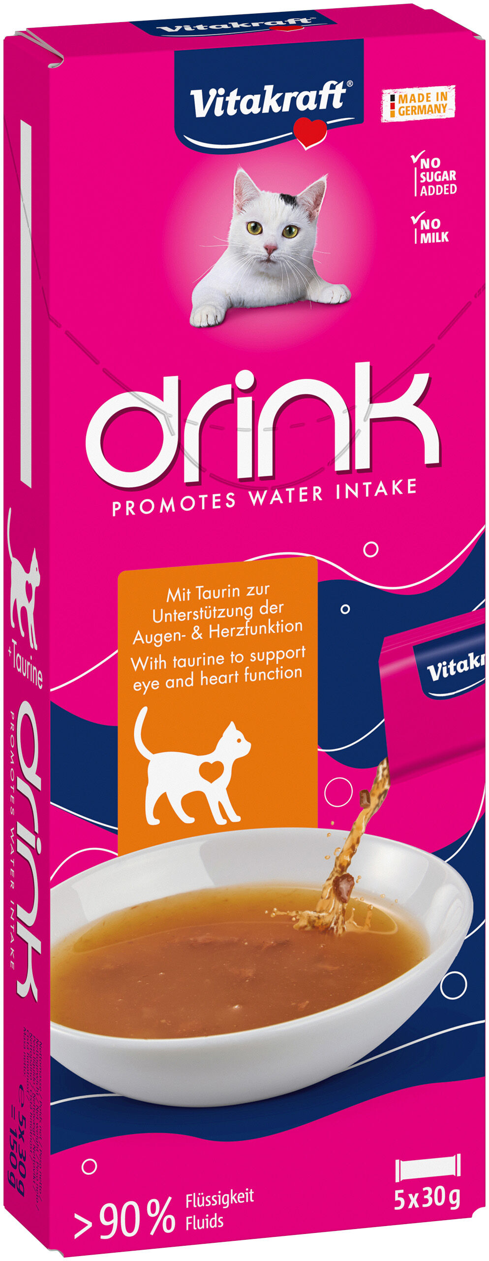 Vitakraft Drink - Kattensnack - 30 - kip Vitakraft Drink - Kattensnack - 30 - kip