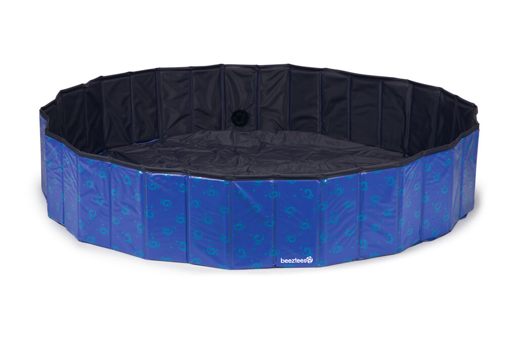 Beeztees Doggy Dip - Hondenzwembad -Waterspeelgoed - blauw - 30x160x16 cm - L Beeztees Doggy Dip - Hondenzwembad -Waterspeelgoed - blauw - 30x160x16 cm - L