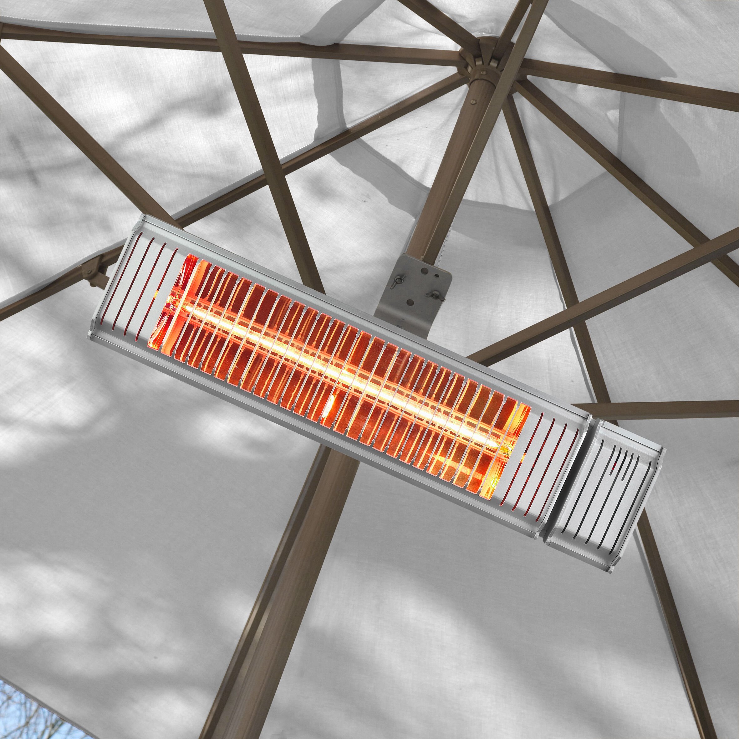 Eurom Gold 2000 AMB - Hangende terrasverwarmer - Grijs - 2000 W