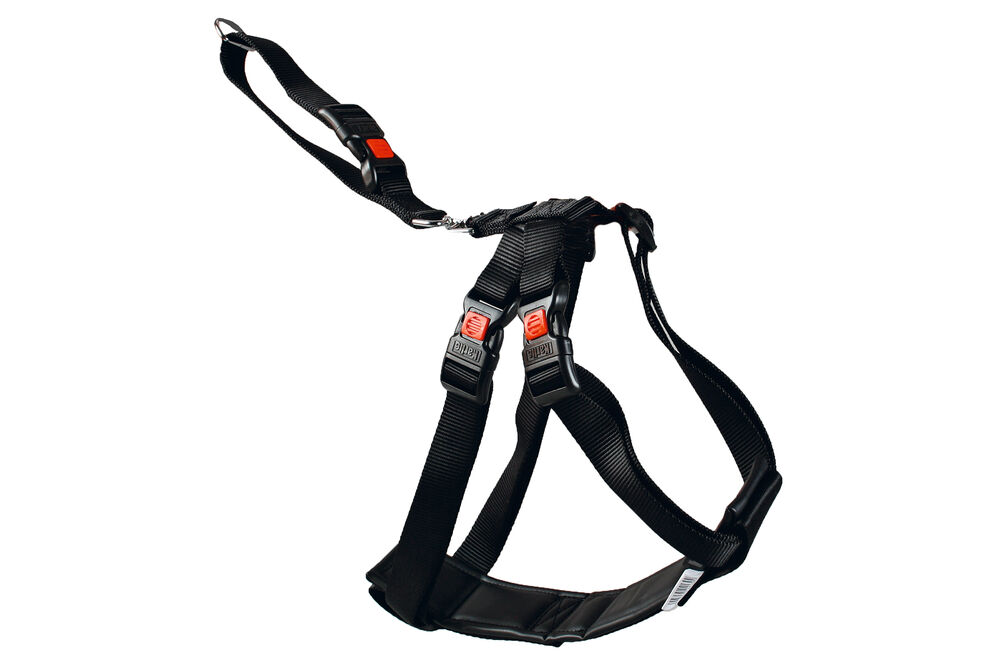 Karlie - Autoharnas Hond - zwart - 20 mm - 35 tot 50 cm - 50 cm