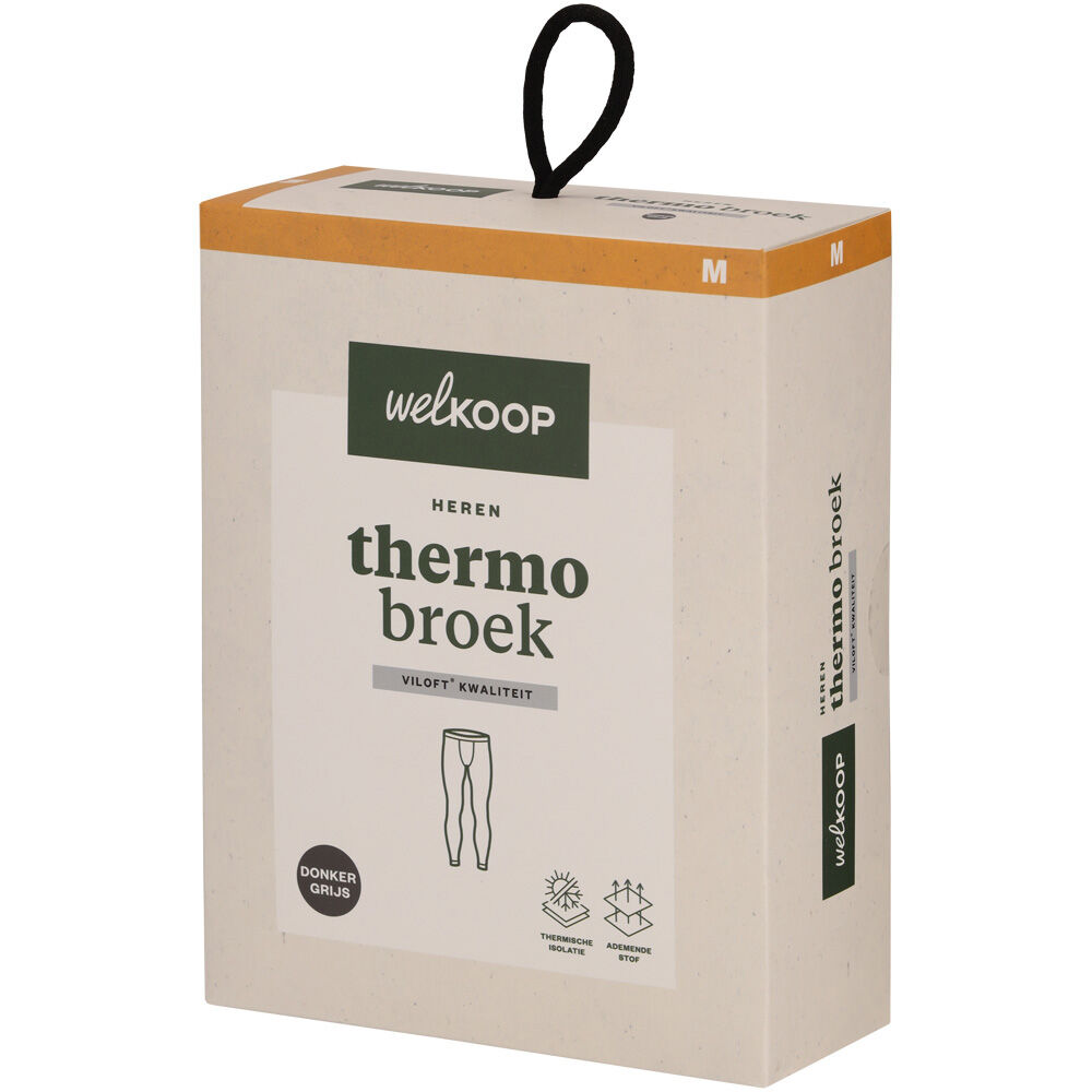 Welkoop Thermobroek - Thermolegging - M - Antraciet