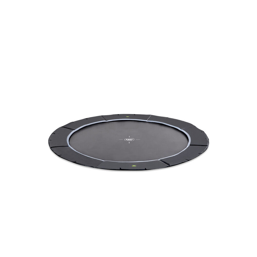 EXIT Dynamic groundlevel - Trampoline - Zwart - 366 cm EXIT Dynamic groundlevel - Trampoline - Zwart - 366 cm