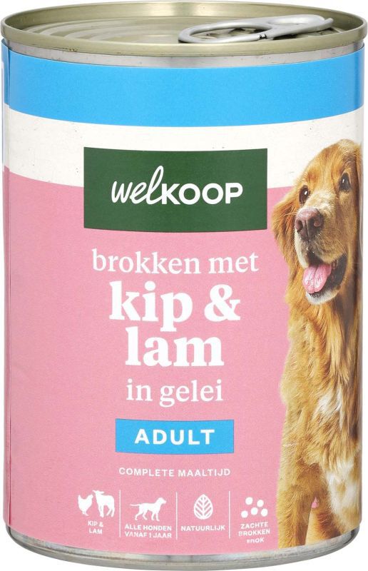 Welkoop Brokken in gelei - Hondenvoer Welkoop Brokken in gelei - Hondenvoer
