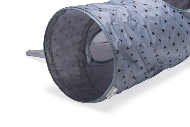 Beeztees Kattentunnel Ivy - Kattenspeeltje - Grijs