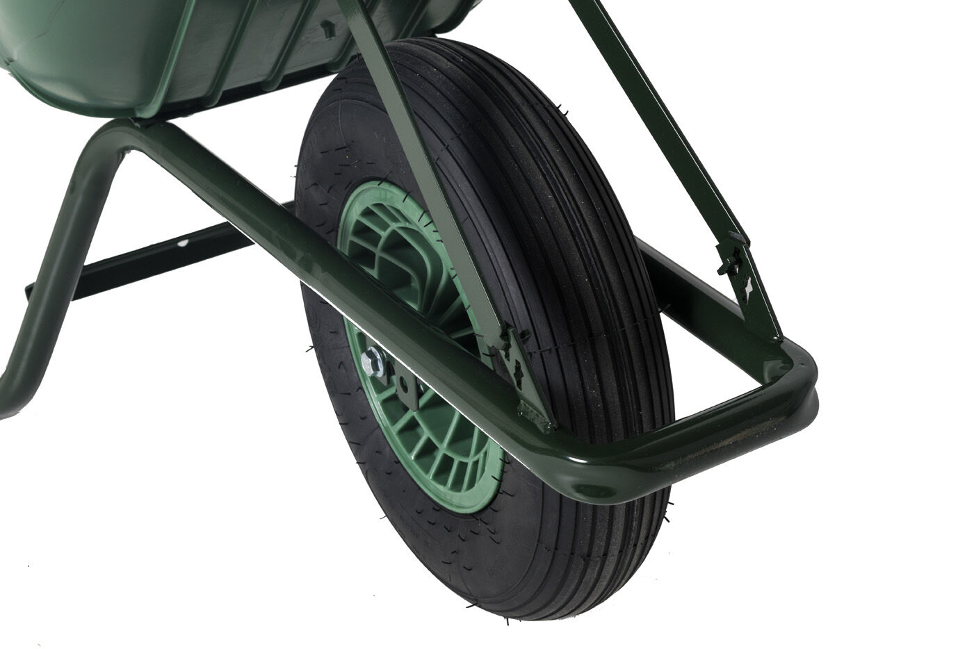 FORT TK-100 - Kruiwagen - 100 liter - Groen - 13 cm