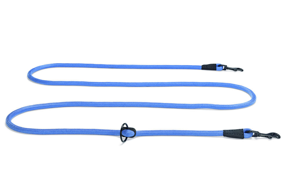Beeztees Premium Parinca - Hondenriem - 25.00 cm - blauw - 12 mm - 12.00 cm - 280.00 cm - 280.00 cm
