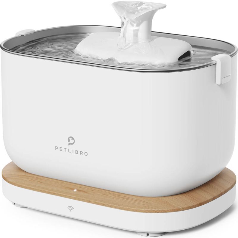 PETLIBRO Dockstream Smart - Drinkfontein kat - Wit - 16x23x19 cm PETLIBRO Dockstream Smart - Drinkfontein kat - Wit - 16x23x19 cm