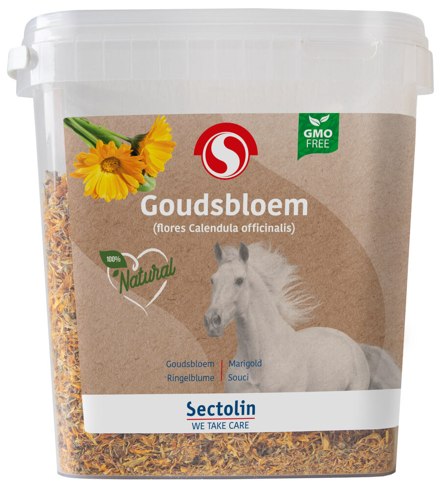 Sectolin Goudsbloem Kruid - Spijsverteringsupplement Paard Sectolin Goudsbloem Kruid - Spijsverteringsupplement Paard