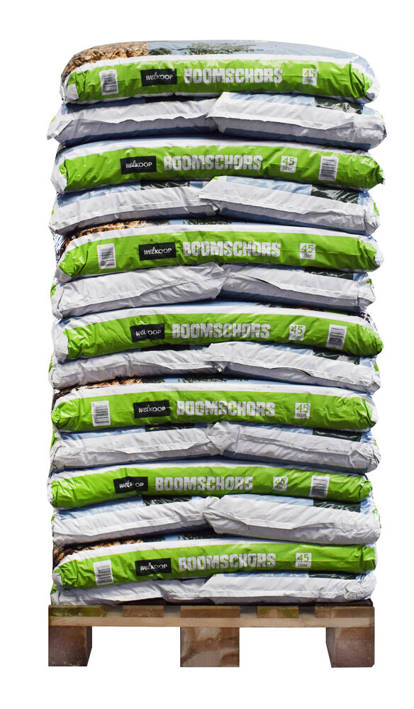 Welkoop Boomschors 45L Pallet - 42 stuks