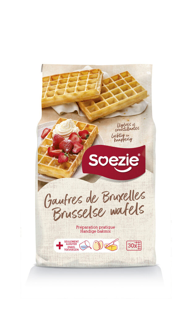 Soezie Mix voor Brusselse wafels - Bakmixen Soezie Mix voor Brusselse wafels - Bakmixen