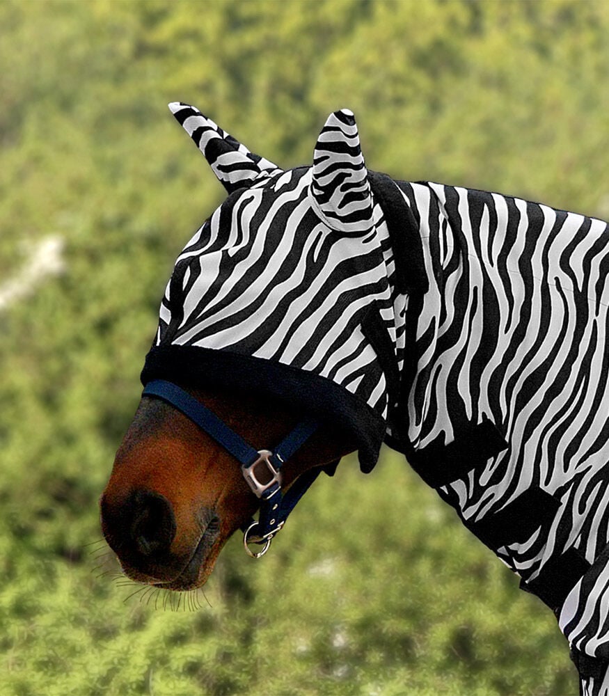Waldhausen - Vliegenmasker - Full - Zebra