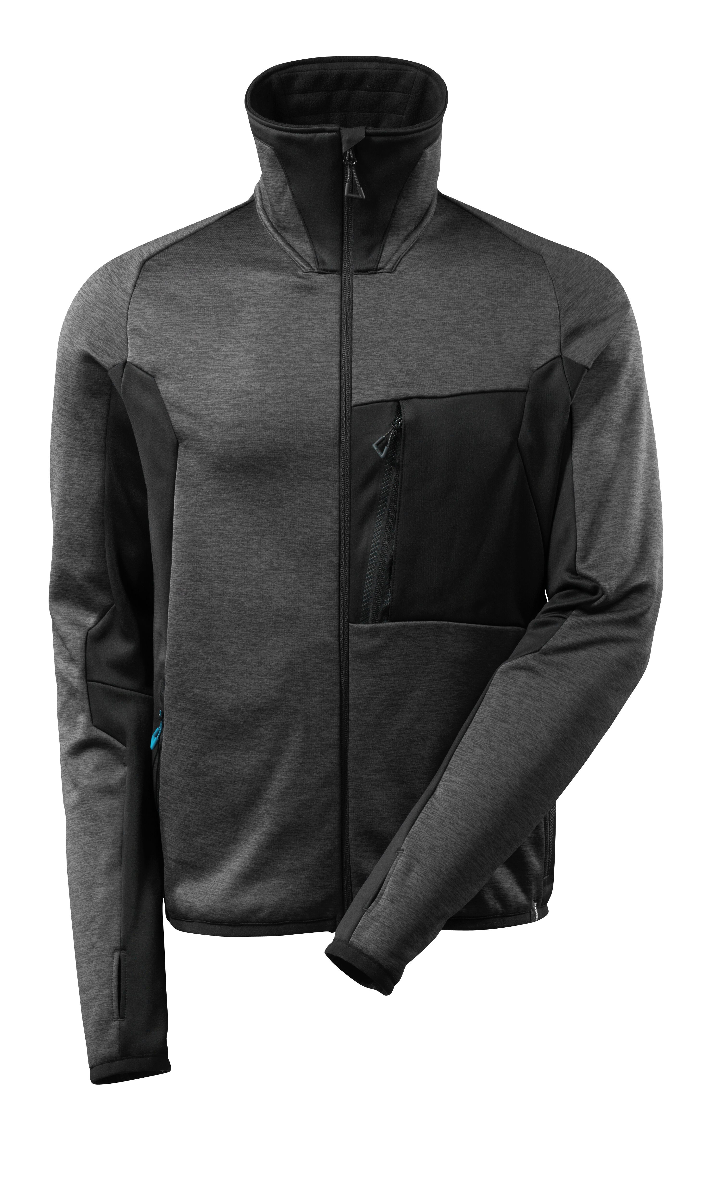 MASCOT Advanced - Fleecevest - L - Donkerantraciet / zwart - Grijs|Zwart MASCOT Advanced - Fleecevest - L - Donkerantraciet / zwart - Grijs|Zwart