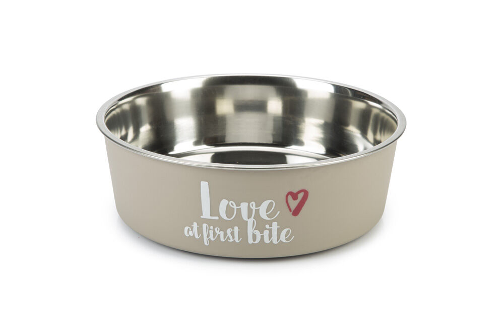 Beeztees First Bite - Voerbak - Grijs - 23 cm Beeztees First Bite - Voerbak - Grijs - 23 cm